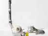 Rear axle beam with reductor 