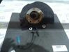 Front wheel hub spindle knuckle 