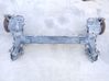 Rear axle beam with reductor 