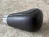 Gear lever shifter trim leather/knob 