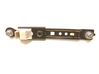 Seat belt adjustment rail 