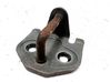 Rear door lock loop/hook striker 