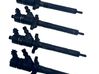 Fuel injectors set 0445110136