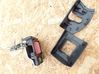 Seat back rest lock catch 13198065
