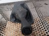 Gear lever shifter trim leather/knob 