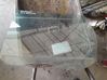 Rear door window glass 