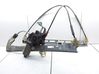 Front door window regulator with motor 