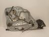 Rear door window regulator with motor 8679082