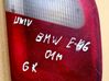 Tailgate rear/tail lights 8364923
