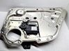 Rear door window regulator with motor 