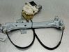 Rear window lifting mechanism without motor 