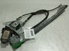 Rear window lifting mechanism without motor 