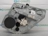 Rear window lifting mechanism without motor 