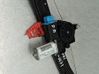 Front window lifting mechanism without motor 
