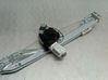 Rear window lifting mechanism without motor 