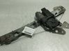 Rear window lifting mechanism without motor 