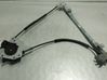 Front window lifting mechanism without motor 