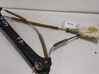 Front window lifting mechanism without motor 