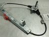 Rear window lifting mechanism without motor 