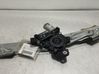 Rear window lifting mechanism without motor 