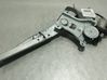 Front window lifting mechanism without motor 