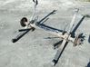 Rear axle beam 