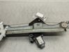 Rear window lifting mechanism without motor 