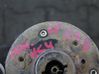 Front wheel hub spindle knuckle 