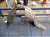 Front wheel arch liner splash guards 