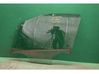 Front door window glass four-door 25993405