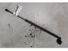Rear window strut damper 