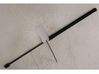 Rear window strut damper 
