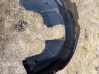 Front wheel arch liner splash guards 