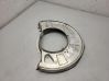 Front brake disc dust cover plate 95B615311H