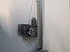 Front door window regulator with motor 