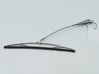 Front wiper blade arm 