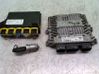 Juego de cerradura y set ECU del motor 