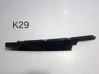 Front door glass trim molding 6F9837902