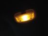 Headlining lighting console trim 