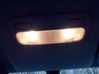 Headlining lighting console trim 