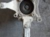 Front wheel hub spindle knuckle 