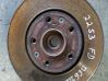 Front wheel hub spindle knuckle 