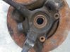 Front wheel hub spindle knuckle 