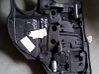 Rear window lifting mechanism without motor 