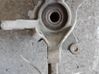 Front wheel hub spindle knuckle 
