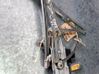 Front window lifting mechanism without motor 