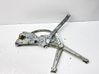 Front window lifting mechanism without motor 