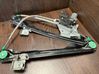 Front door window regulator with motor 0130821757