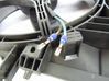 Radiator cooling fan shroud 
