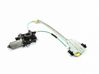 Rear window lifting mechanism without motor 